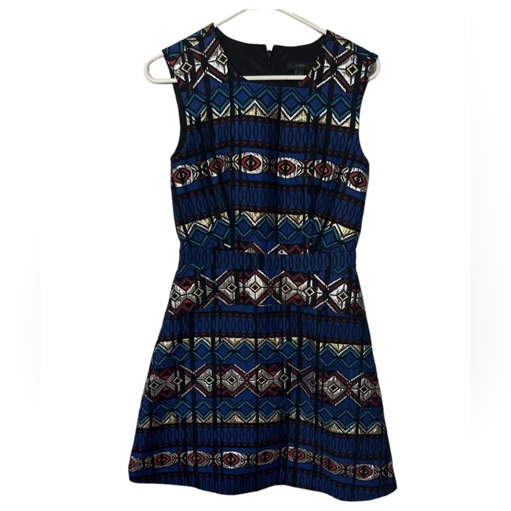J.Crew Geometric Cocktail Dress